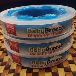3 Baby Breeze Diaper Pail Refills